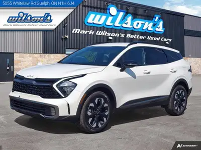 Come see this certified 2024 Kia Sportage X-Line AWD Heated Quilt Leather | Wireless Charging | Remo...