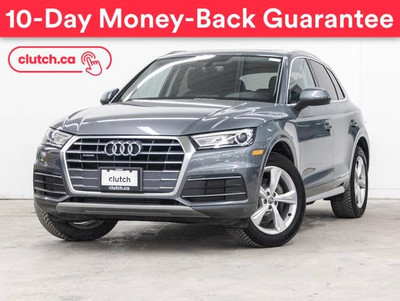 2018 Audi Q5 Progressiv AWD w/ Apple CarPlay, Bluetooth, Nav