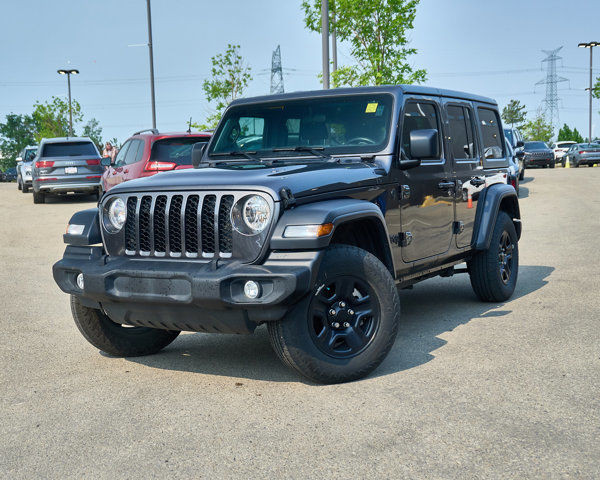 2024 Jeep Wrangler Sport | 4wd | Bakcup Cam | Bluetooth in Cars & Trucks in Edmonton