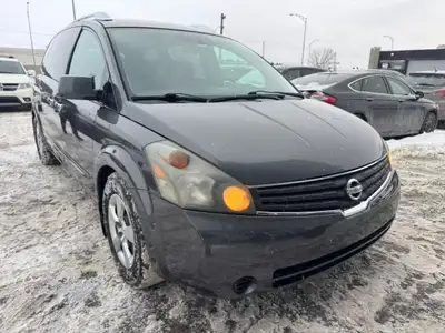 4MKAUTO 514 865 4438 2008 Nissan Quest FWD, 6 Cyl. 3.5L Automatique, 224,723 km certifié elle est to...