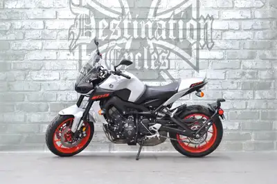 2020 Yamaha MT-09 for sale in eye catching Ice Flou paint scheme! This one is pretty much stock and...