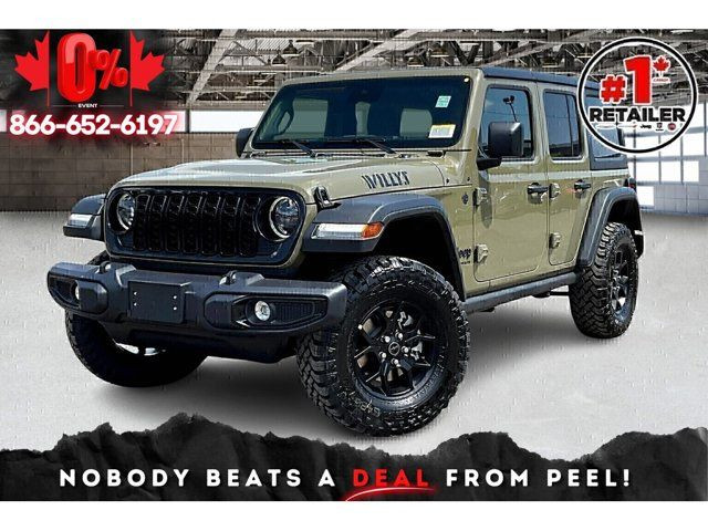 2025 Jeep Wrangler Willys in Cars & Trucks in Mississauga / Peel Region