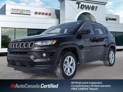 Experience the sleek sophistication and confident handling of this 2024 Jeep Compass North Edition....