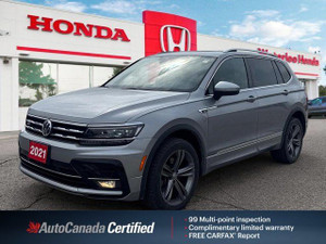 2021 Volkswagen Tiguan Highline | AWD | NAVI | LEATHER | SUNROOF