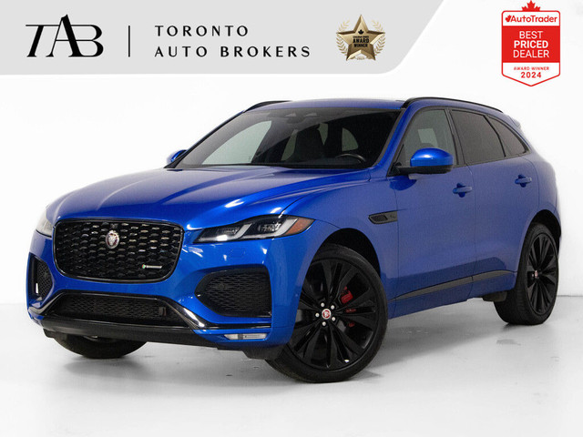 2021 Jaguar F-Pace P400 | R-DYNAMIC S | BLACK PKG | 22 IN WHEELS in Cars & Trucks in Mississauga / Peel Region