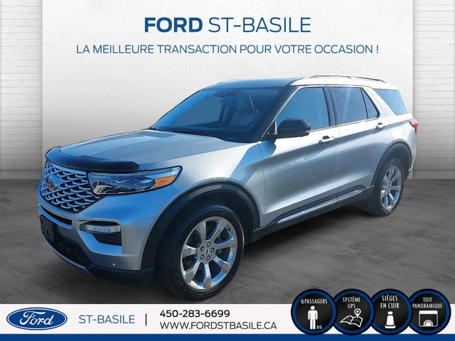 2020 Ford Explorer Platinum CUIR 6 PASSAGERS in Cars & Trucks in Longueuil / South Shore