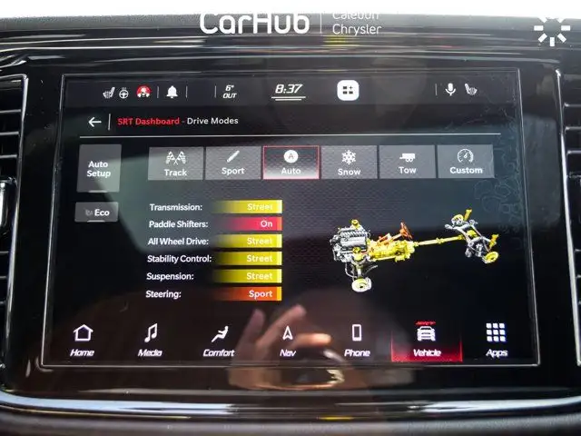 2022 Dodge Durango SRT 392 AWD 6.4L Sunroof Blind Spot 20Wheels in Cars & Trucks in Mississauga / Peel Region - Image 45
