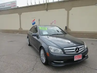 2011 Mercedes-Benz C-250, 2.5 L 6 Cylinder ENGINE. AWD……Sunroof…..Leather/Heated seats…..No damage G...
