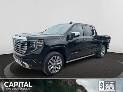 This 2025 GMC Sierra Denali 1500 in Onyx Black is equipped with 4WD and Gas V8 5.3L/325 engine. *Thi...