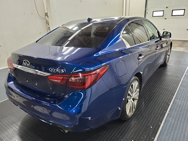 2018 INFINITI Q50 3.0t LUXE AWD *NAVI/BACKUP CAM/LEATHER/SUNROOF in Cars & Trucks in City of Toronto - Image 4