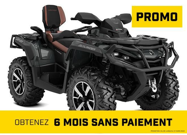 2024 CAN-AM Outlander MAX Limited 1000R in ATVs in West Island