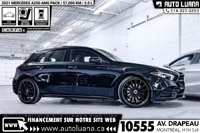 2021 MERCEDES-BENZ A-Class A250 AMG Pkg 4MATIC/CARPLAY/TOIT PANO in Cars & Trucks in City of Montréal