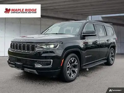 This Jeep Wagoneer boasts a Twin Turbo Regular Unleaded I-6 3.0 L/183 engine powering this Automatic...