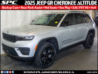 Introducing the brand new 2025 Jeep Grand Cherokee Altitude 4x4, a striking SUV available at Stony P... (image 3)