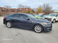 2016 KIA OPTIMA EX, FWD, Automatic, gray exterior, black leather interior, power windows, locks, mir... (image 5)