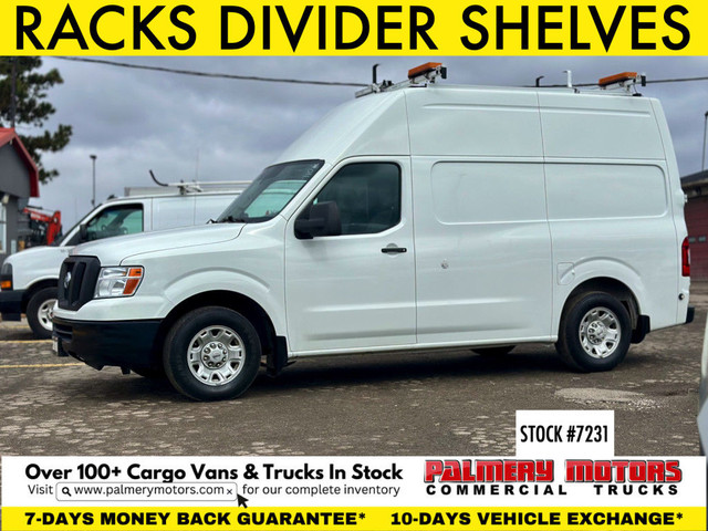 2018 Nissan NV2500 High Roof Divider + Racks in Cars & Trucks in Mississauga / Peel Region