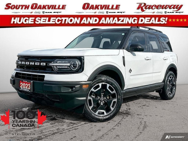 2023 Ford Bronco Sport OUTER BANKS | CARPLAY | HEATED SEATS | BA in Cars & Trucks in Oakville / Halton Region