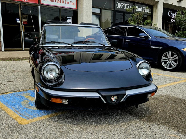 1989 Alfa Romeo Spider Convertible/Rare Graduate Edition/No A... in Cars & Trucks in City of Toronto - Image 2