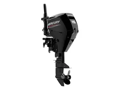 Electric Start, short shaft with handle. 2025 Mercury Marine FourStroke 15 EFIOutput far beyond its...