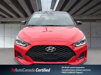 Recent Arrival! Veloster Turbo, Racing Red w/Black Roof, Black Leather, Air Conditioning, Alloy whee... (image 1)