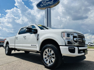 2022 Ford F 350 LIMITED! 8FT LONG BOX! LOADED! STAR WHITE! 6.7L!