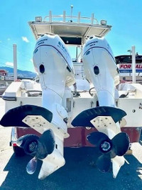 2007 Caribe Pro 250 Sport w/ Twin Evinrude 90Hp Outboards