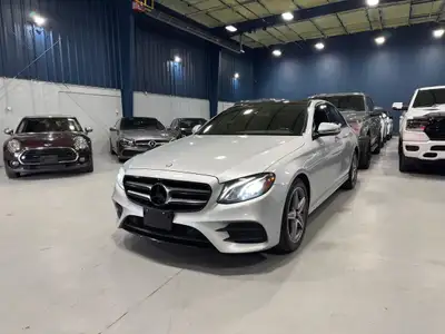 2017 Mercedes Benz E300 4matic, Accident Free, AmgPkg, Apple Carplay, Sunroof, Heated Seats, Backup...