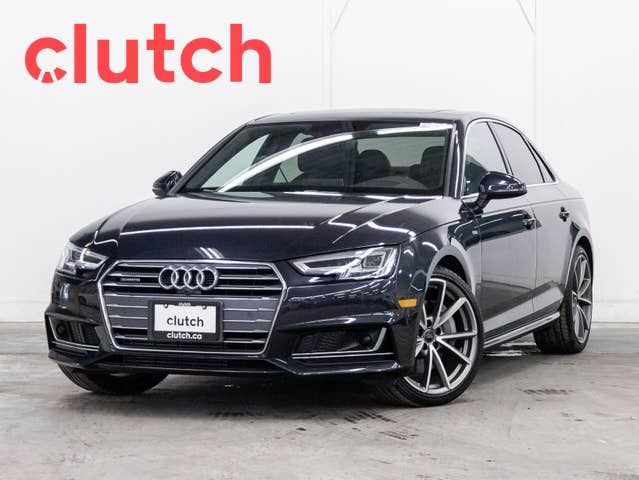 2017 Audi A4 Technik AWD w/Heated Front Seats, Bluetooth, Backup in Cars & Trucks in Ottawa