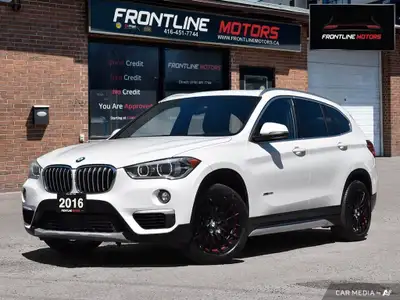 2016 BMW X1 - Accident-Free! White on Black Leather Interior! Well Maintained! Loaded With Bluetooth...