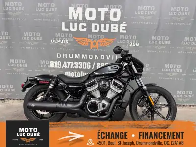 Harley-Davidson RH975 Nightster 975 2022 SEULEMENT 4 253 KM FREINS ABS ALARME ÉCHAPPEMENT S&S NOUS O...