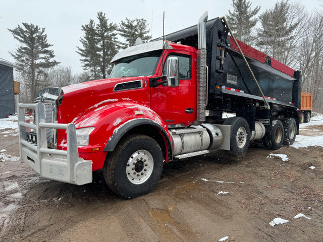 2020 Kenworth T880 Tri Axle Dump Truck with WARRANTY in Farming Equipment in Sudbury