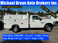 2014 RAM 3500 HD - UTILITY / SERVICE TRUCK *HEMI 6.4L 4X4* 