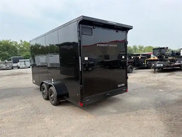 FOREST RIVER ULAFT 7X16 TANDEM AXLE RAMP DOOR in Cargo & Utility Trailers in Peterborough - Image 5