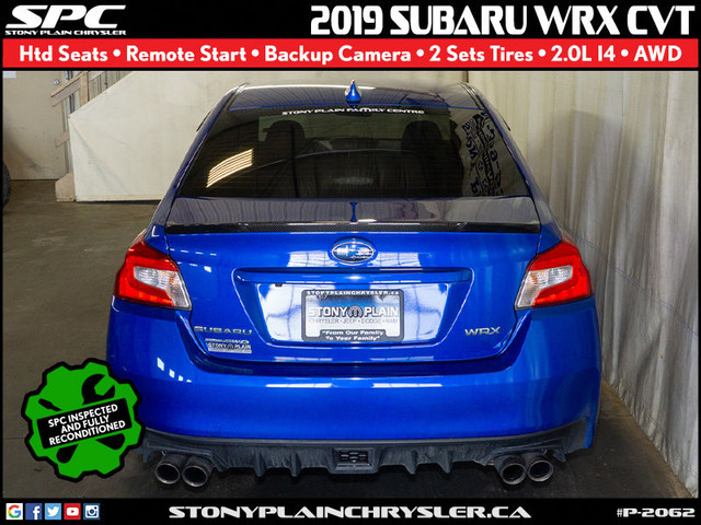 2019 Subaru WRX CVT for sale in Cars & Trucks in St. Albert - Image 4