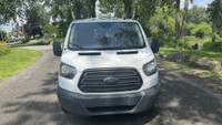 2016 FORD TRANSIT T-150 130" CARGO VAN 3.7L V6 353 000 KM AUTOMATIQUE BLANC INT NOIR EN TISSUE TOUTE... (image 8)