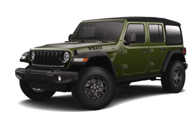 2024 Jeep WRANGLER 4-Door WILLYS in Cars & Trucks in Timmins