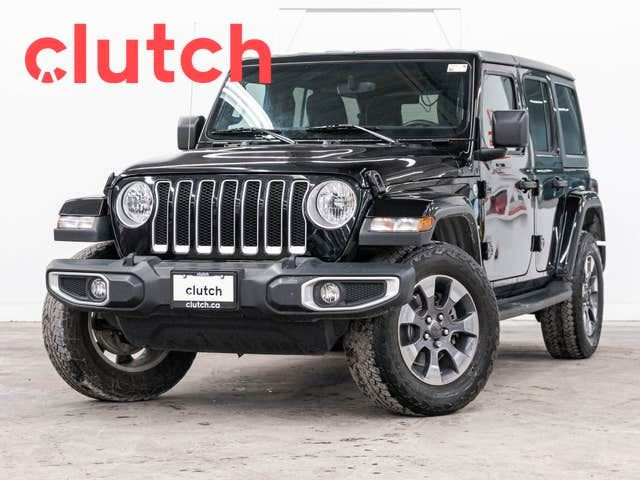 2018 Jeep Wrangler Unlimited Sahara 4WD w/ Apple CarPlay & Andro in Cars & Trucks in Bedford