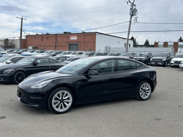 2022 Tesla Model 3 LONG RANGE AWD /AUTOSTEER/NAVI/B.CAM/GLASS RO in Cars & Trucks in Calgary - Image 3