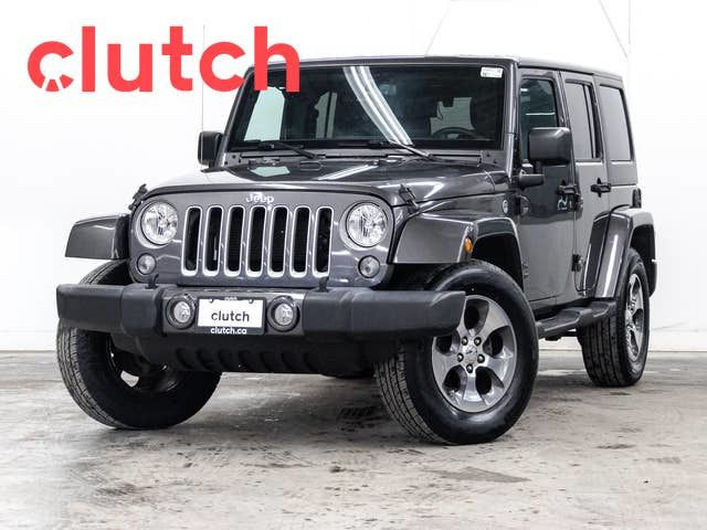2017 Jeep Wrangler Unlimited Sahara 4X4 w/Cruise Control, Naviga in Cars & Trucks in Ottawa