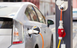 charging an electric car