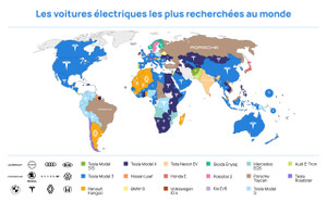 Les voitures électriques les plus recherchées au monde