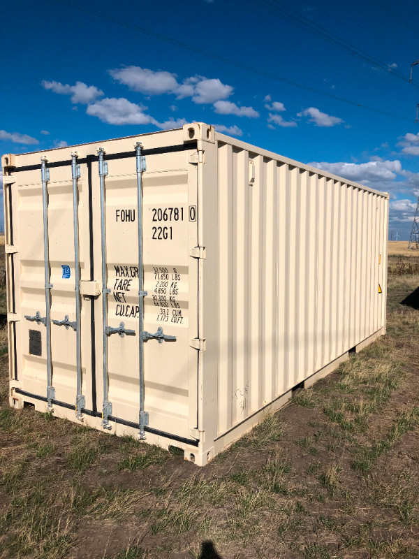 20 Foot ONE TIME USE Seacan Storage Container in Storage Containers in Lethbridge