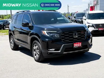 CARFAX Canada No Reported Accidents 2022 Honda Passport TrailSport | AWD | V6 Power | Adventure Read...