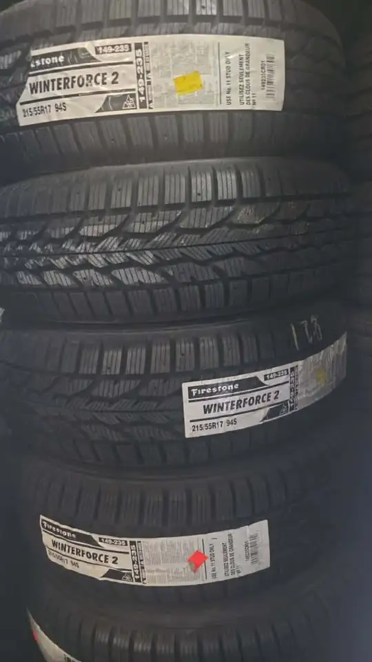 215/55R17 FIRESTONE WINTERFORCE 2 WINTER TIRES in Tires & Rims in Markham / York Region - Image 2