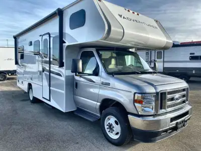 The ALP Adventurer 24DS is a family-friendly, gas-powered Class C motorhome designed for unforgettab...