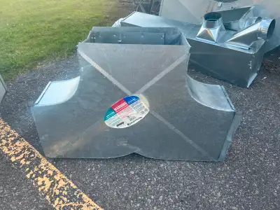 - 15” by 8” hot air duct (approx. 30 feet) - 18” x 8” cold air duct (approx. 30 feet) - Lots of 5” h...