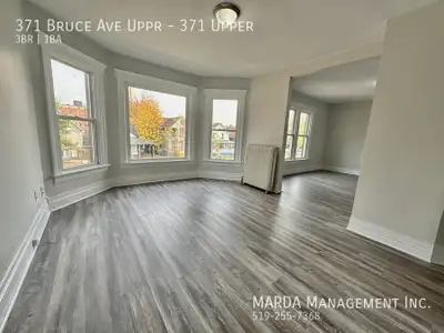 Welcome to 371 Bruce Upper! This spacious and newly updated unit offers privacy and convenience with...