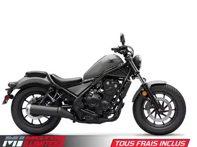 Les vrais rebelles refusent de faire des compromis. C’est pourquoi la Honda Rebel 500 refuse de choi...