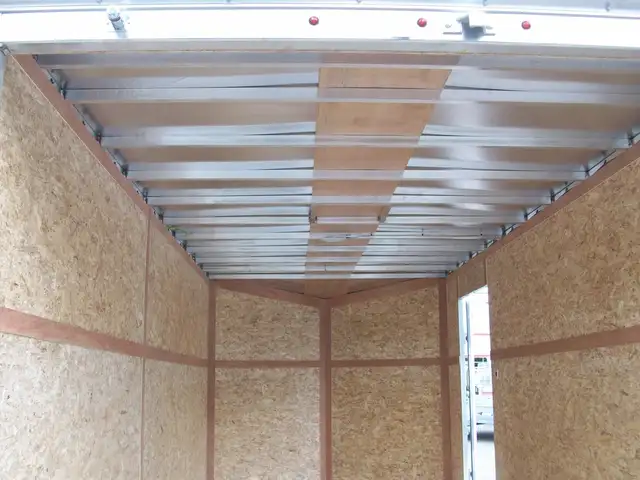2025 Weberlane ALUMINIUM 7' X 14' V-NOSE 2 ESSIEUX A GLISSIERE C in Cargo & Utility Trailers in Laval / North Shore - Image 12