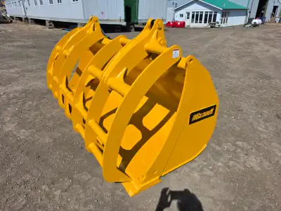 Like New Brandt WL0120 114 Inch 2.75 Yrd Corral Grapple Bucket fits all JD 444 524 544 624 644 J / K...